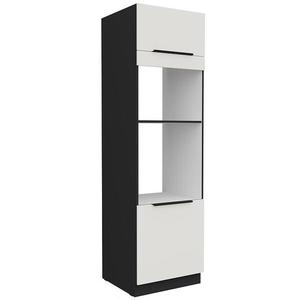 Kuchynská skrinka Aria-Wh/Bl Anti Fingerprint 60dpm-210 2f vyobraziť