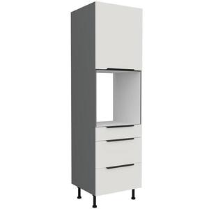 Kuchynská skrinka Aria-Wh/Ant Anti Fingerprint 60dps-215 1f 3s vyobraziť