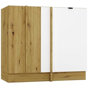 Kuchynská skrinka Cosmo Gianna Dnp P/L Biela Aljaška/Dub Artisan vyobraziť