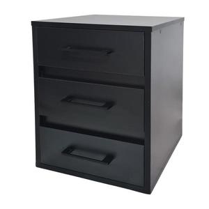 Skrinka na kolieskach 3S čierna vyobraziť