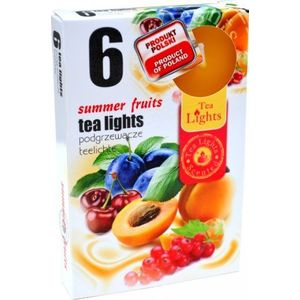 ADMIT - Sviečky čajové 6ks letné ovocie vyobraziť