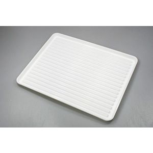 ALFA PLASTIK - Odkvapkávač na riad biely 50x40 cm, pláto vyobraziť