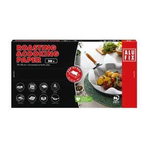 ALUFIX - Papier na kontaktný gril 33x32cm/50ks vyobraziť
