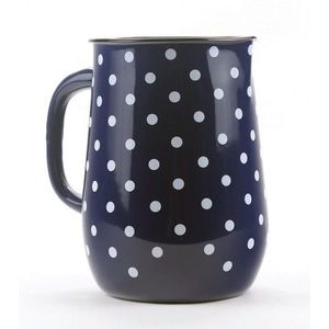 BELIS - Džbán 2, 5l smalt modrý bodky vyobraziť