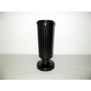 BESOP - Váza na hrob zaťažená 30cm čierna vyobraziť