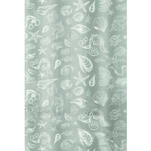 BISK - Záves sprchový s krúžkami Basic Mare vyobraziť