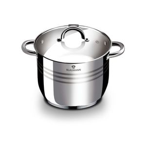 BLAUMANN - Hrniec 30cm nerez a sklenená pokrievka 15l vyobraziť