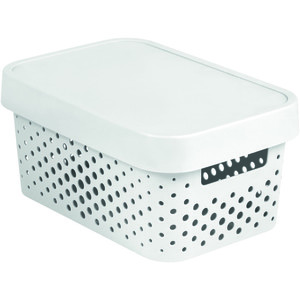 CURVER - Plastový box s vekom 4, 5 l, 18 x 13 x 26cm, biely vyobraziť