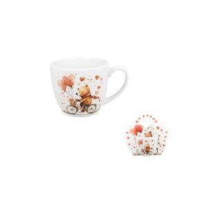 DUO - Hrnček 460ml BEAR ON A BIKE vyobraziť