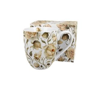 DUO - Hrnček XXL ENGLISH ROSES WHITE vyobraziť