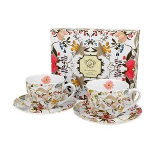 DUO - Sada priateľská 2 šálky a 2 podšálky Kilburn white 280ml, porcelán vyobraziť