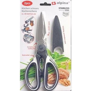 EDCO - Nožnice kuchynské s krytom vyobraziť