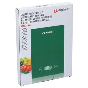 EDCO - Váha kuchynská do 5kg Alpina, 15, 5x2, 3x22cm vyobraziť