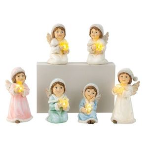 MAKRO - Anjel LED 12, 5-16cm rôzne druhy vyobraziť