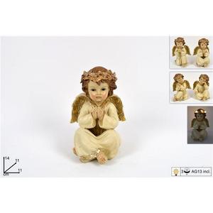 MAKRO - Anjel sediaci LED rôzne druhy vyobraziť