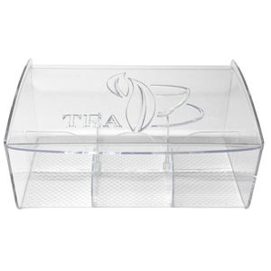 MAKRO - Box na čaje NEW transparentný vyobraziť