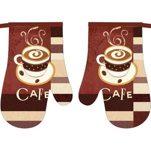 MAKRO - Chňapka kuchynská COFFEE II s magnetom 2ks, dekor CAFE vyobraziť