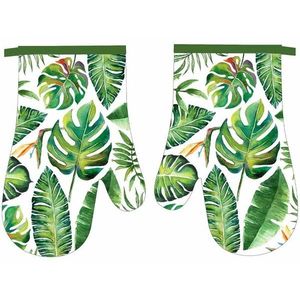 MAKRO - Chňapka kuchynská zelené listy 2ks vyobraziť