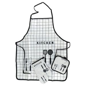 MAKRO - Chňapka sada 3ks, rukavica, podložka a zástera, KITCHEN vyobraziť