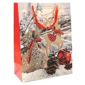 MAKRO - Darčeková taška vianočná 38x50x18cm vyobraziť