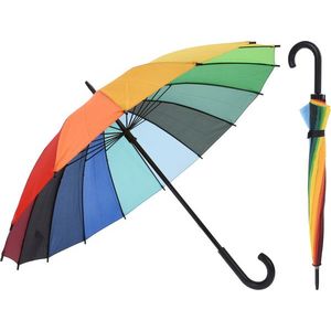 MAKRO - Dáždnik 98cm Rainbow vyobraziť