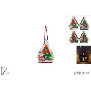 MAKRO - Domček vianočný LED různé druhy a farby vyobraziť