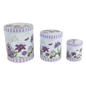 MAKRO - Dóza dekoračná kvet 3ks vyobraziť