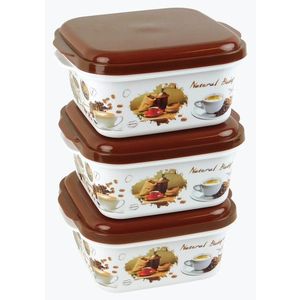 MAKRO - Dóza s vekom 3ks, 14x16x7cm vyobraziť