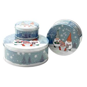 MAKRO - Dóza sada 3ks vianočná okrúhla vyobraziť