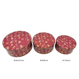 MAKRO - Dóza vianočná sada 3ks vyobraziť