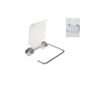 MAKRO - Držiak na toaletný papier s krytom 2, 5x13x15cm, pochrómovaný vyobraziť