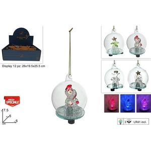 MAKRO - Gule vianočná 6cm LED rôzne druhy vyobraziť