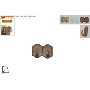 MAKRO - Háčik 2ks rôzne farby vyobraziť