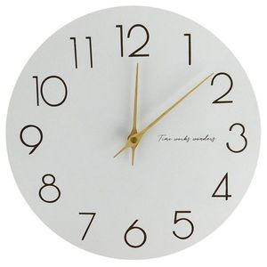 MAKRO - Hodiny nástenné 30cm biele vyobraziť