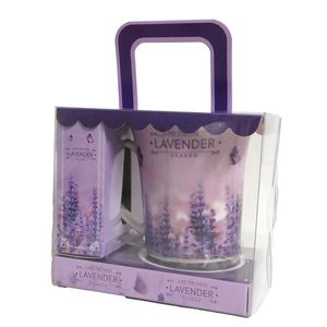 MAKRO - Hrnček levanduľa 300ml v darčekovej taštičke s uškom vyobraziť