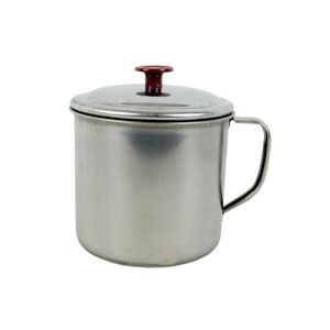 MAKRO - Hrnček s poklopom 10cm vyobraziť