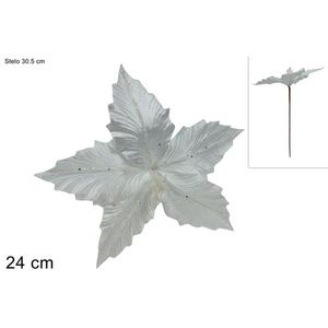 MAKRO - Kvet vianočný 24cm zápich vyobraziť