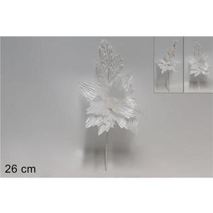 MAKRO - Kvet vianočný 26cm biely vyobraziť