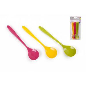 MAKRO - Lyžičky farebné, umelá hmota, sada 12ks vyobraziť