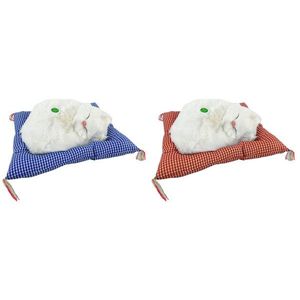 MAKRO - Mačka spiaca na vankúši 20x19 rôzne farby vyobraziť