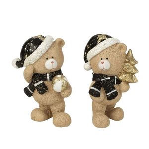 MAKRO - Medvedík vianočný 11cm rôzne druhy vyobraziť