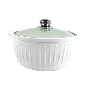 MAKRO - Misa na polievku so sklenenou pokrievkou 2L, 23x10cm, keramika vyobraziť