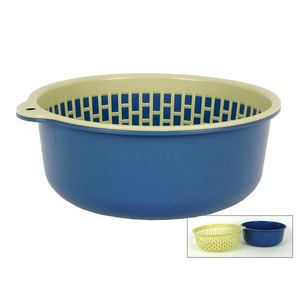 MAKRO - Miska s cedníkom rôzne farby vyobraziť