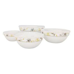 MAKRO - Miska s poklopom 4ks vyobraziť