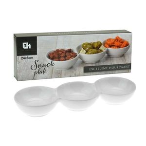 MAKRO - Misky porcelán Snack delené vyobraziť