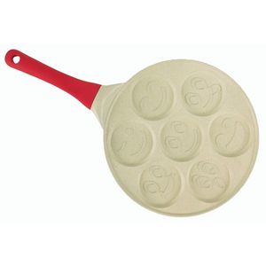 MAKRO - Panvica na 7ks lievancov 26, 5cm, kovaný hliník, úsmev vyobraziť