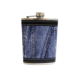 MAKRO - Ploskačka nerez JEANS, 200ml vyobraziť