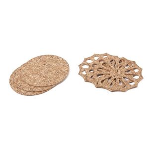 MAKRO - Podložka korok Slza 3ks kruh a 3ks slza 16 x 2 cm vyobraziť