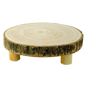 MAKRO - Podnos drevo dekorácia 25cm vyobraziť
