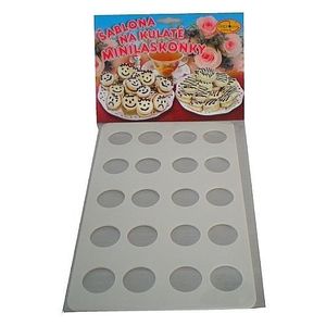 MAKRO - Šablóna na okrúhle minilaskonky vyobraziť